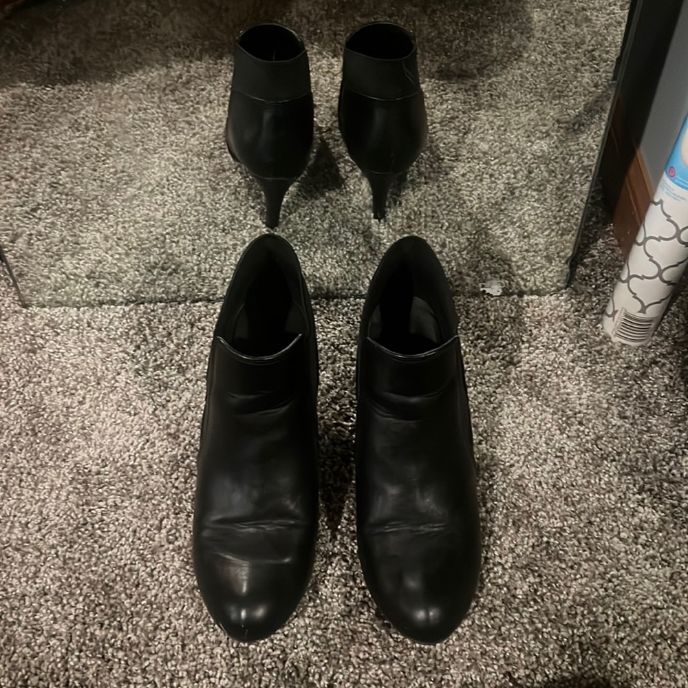 BOGO clear out! 3/$7 Madden Girl black heeled booties